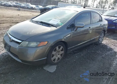 2007 Honda Civic Lx z USA, uszkodzony, nr VIN 2HGFA16547H316461